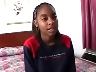 Amateur Ebony teenage